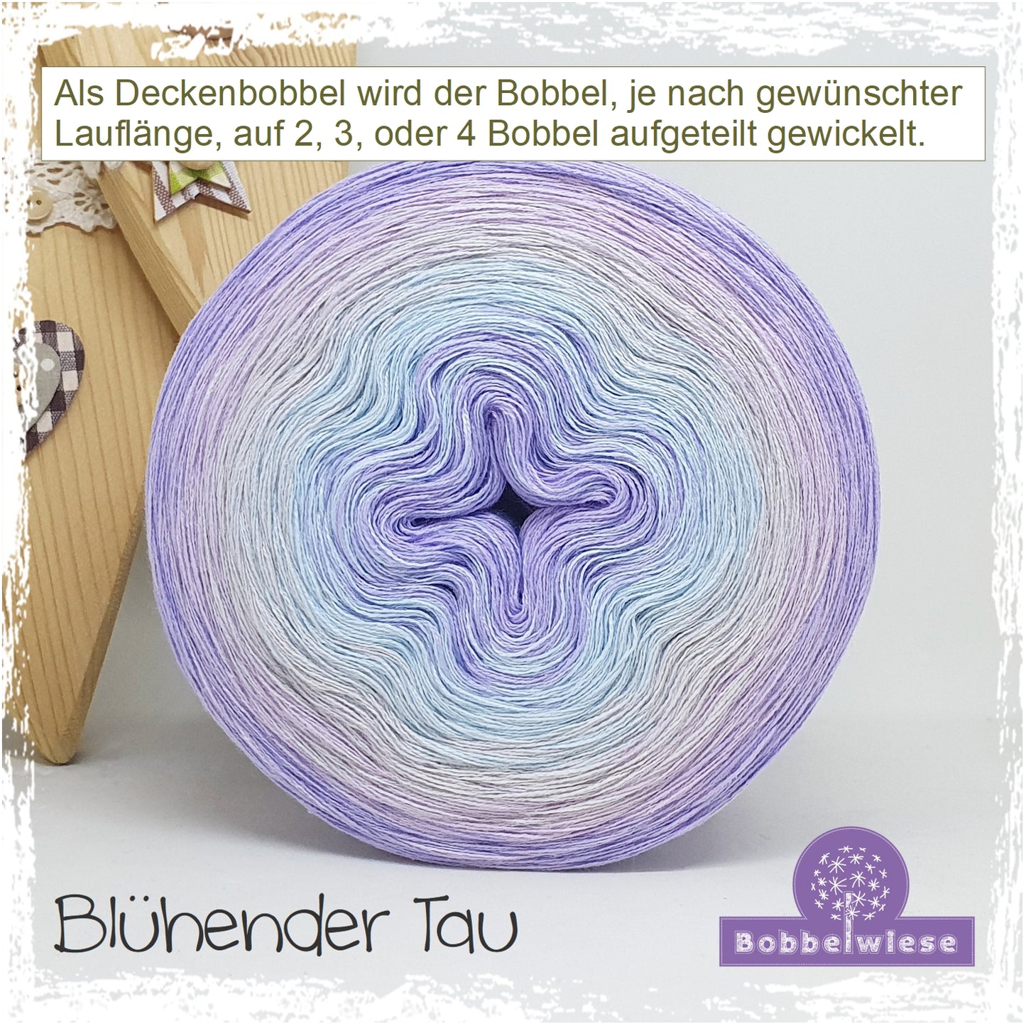 Deckenbobbel "Blühender Tau", ab 3000mLL