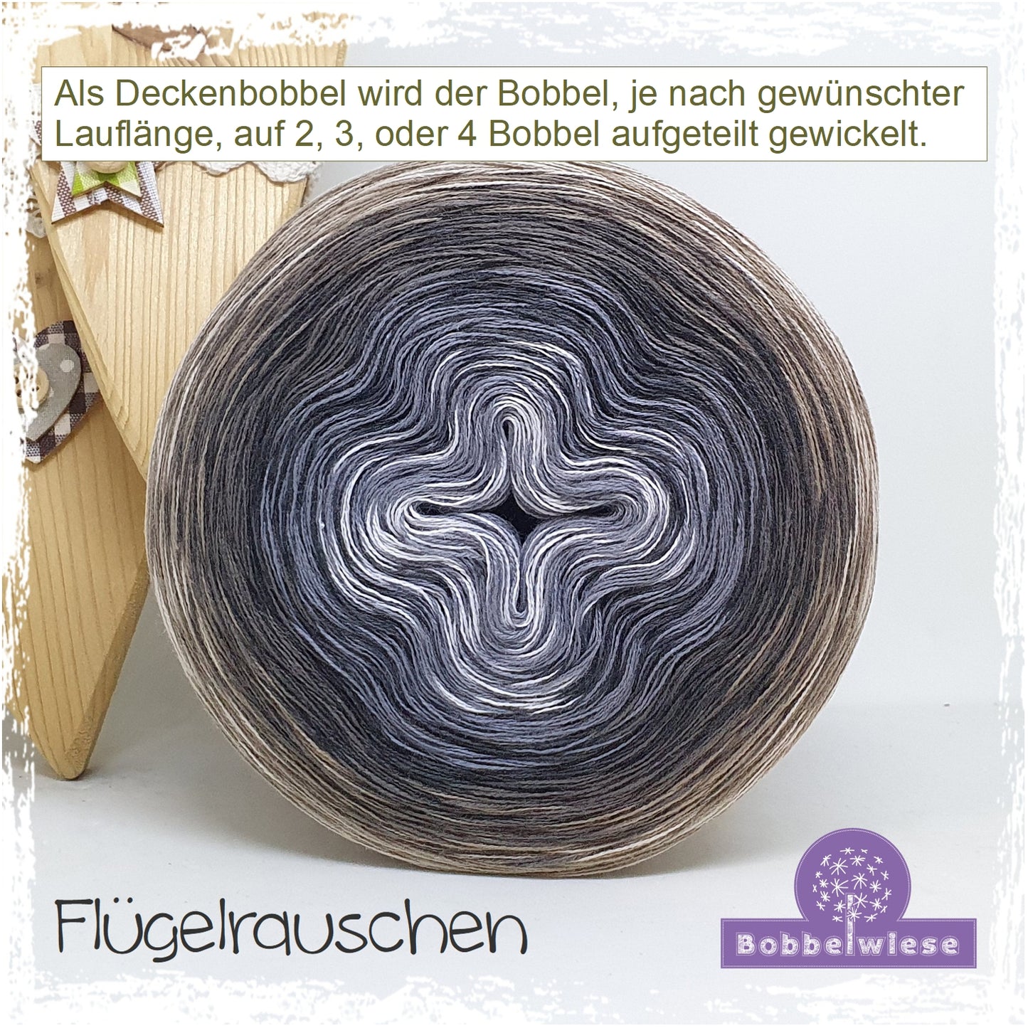 Deckenbobbel "Flügelrauschen", ab 3000mLL