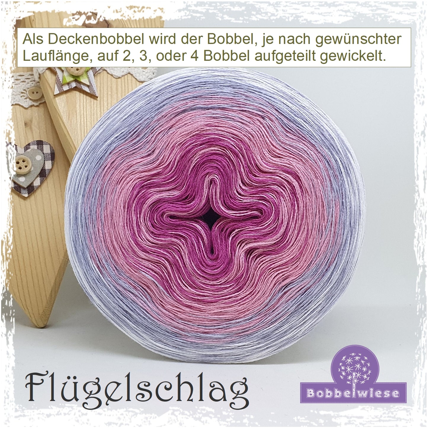 Deckenbobbel "Flügelschlag", ab 3000mLL