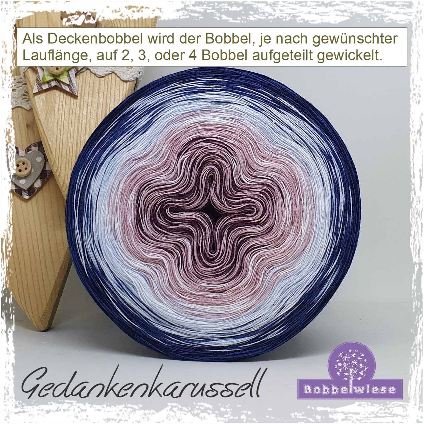 Deckenbobbel "Gedankenkarussell", ab 3000mLL