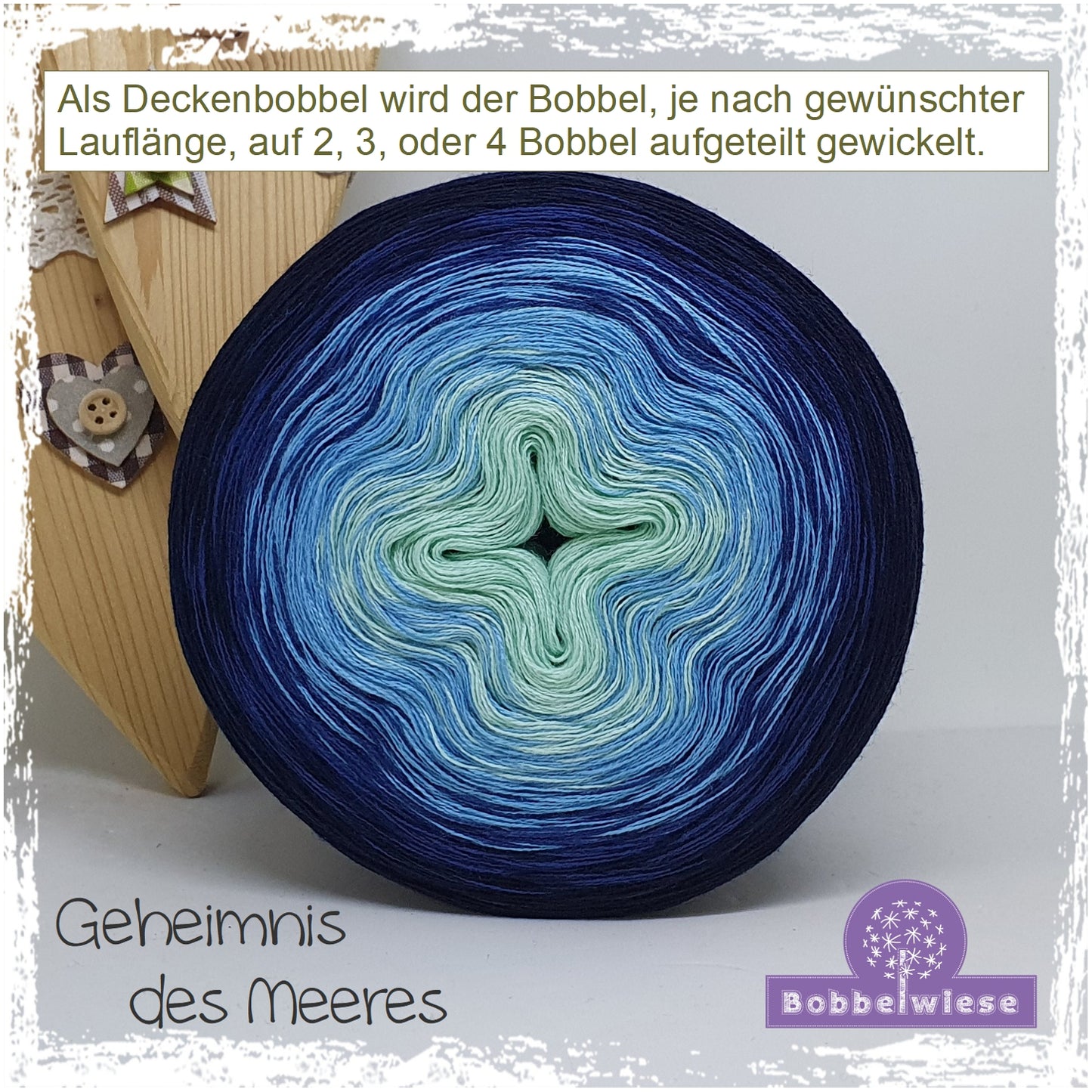 Deckenbobbel "Geheimnis des Meeres", ab 3000mLL