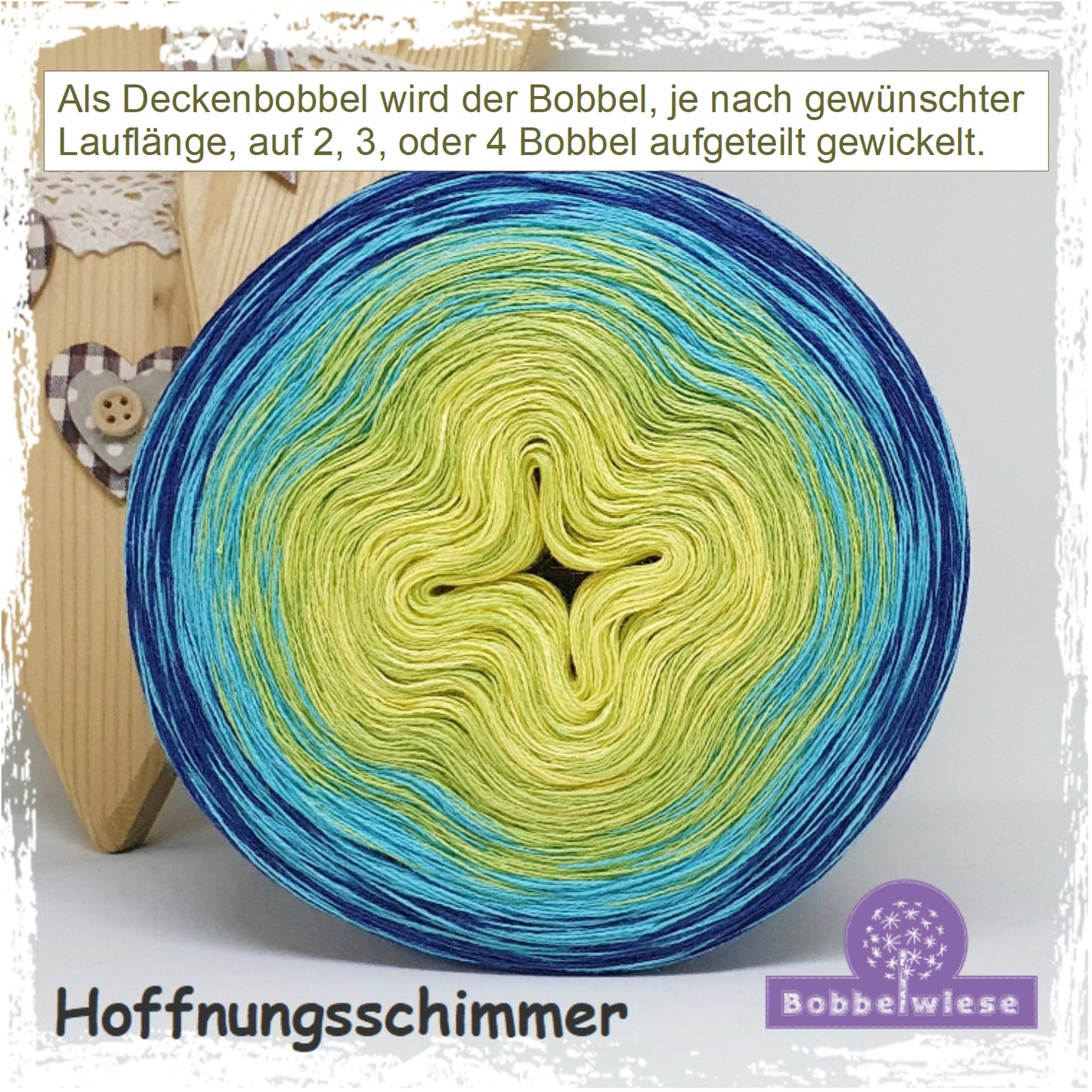 Deckenbobbel "Hoffnungsschimmer", ab 3000mLL