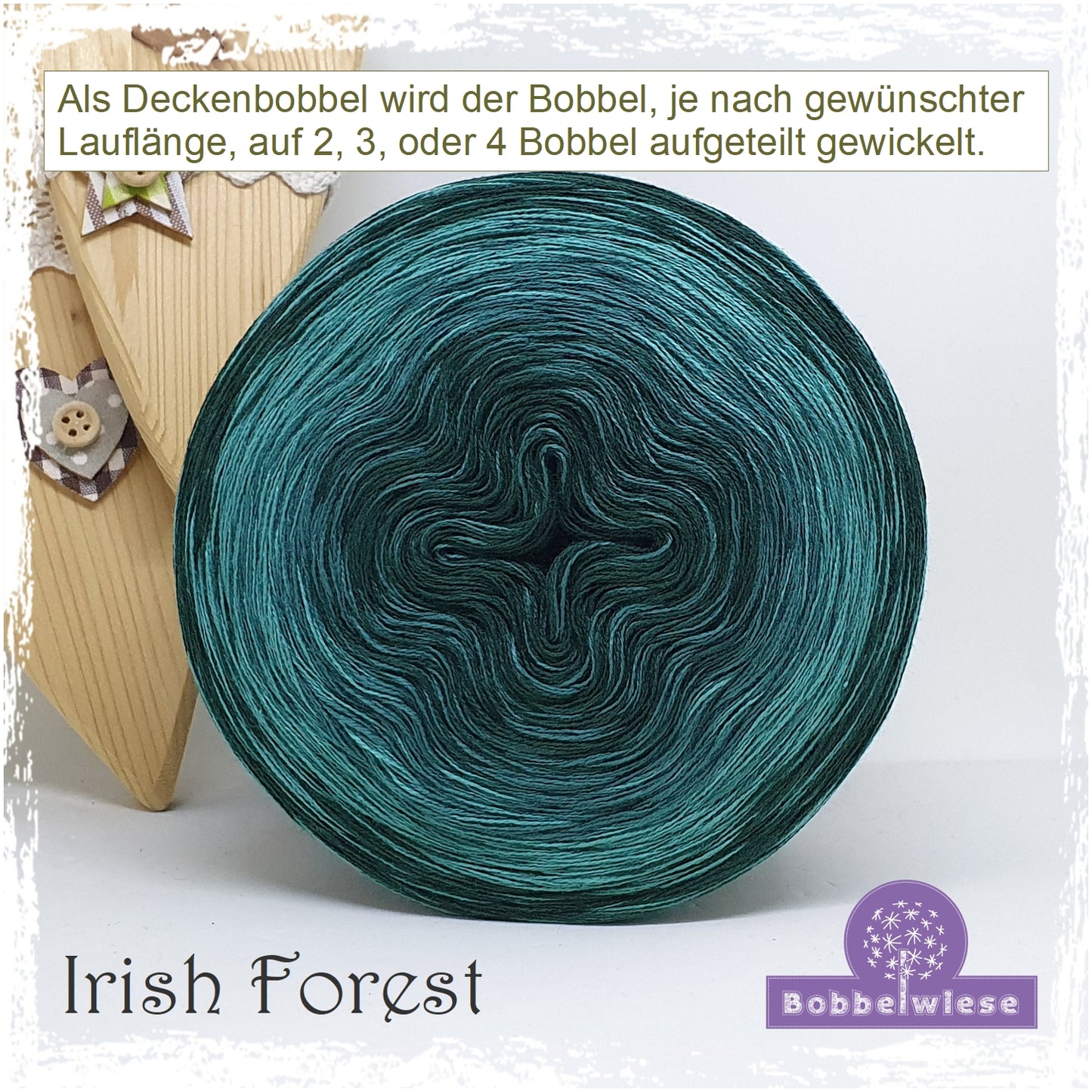 Deckenbobbel "Irish Forest", ab 3000mLL