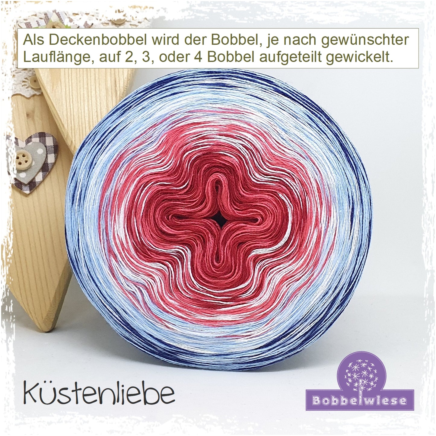 Deckenbobbel "Küstenliebe", ab 3000mLL