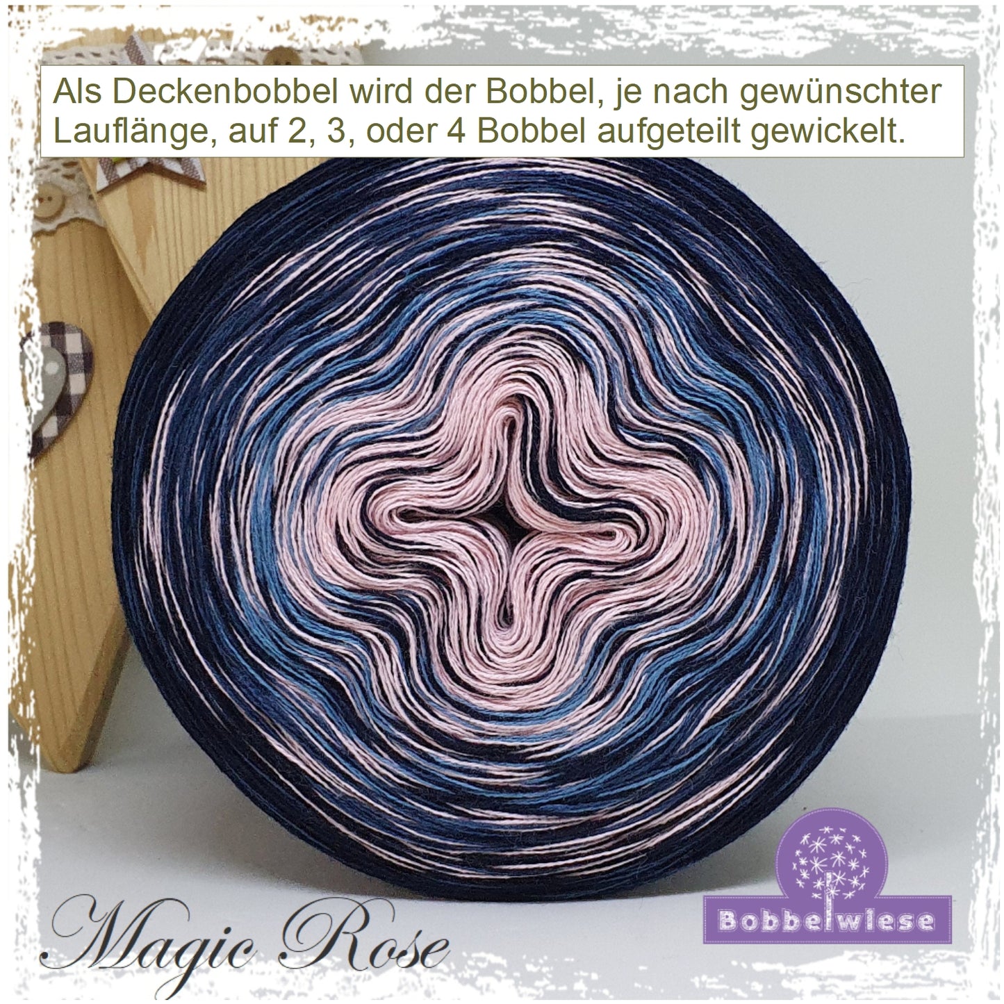 Deckenbobbel "Magic Rose", ab 3000mLL