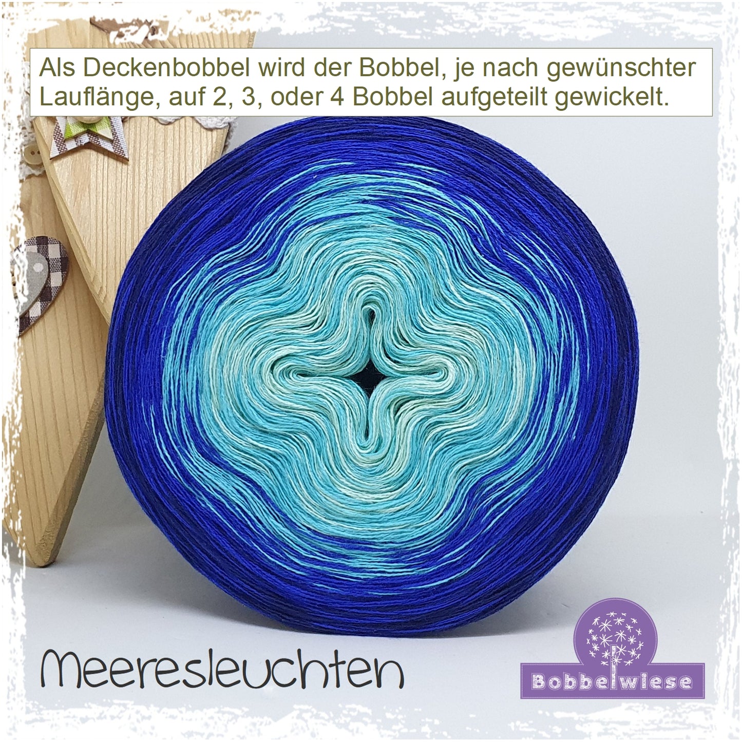 Deckenbobbel "Meeresleuchten", ab 3000mLL