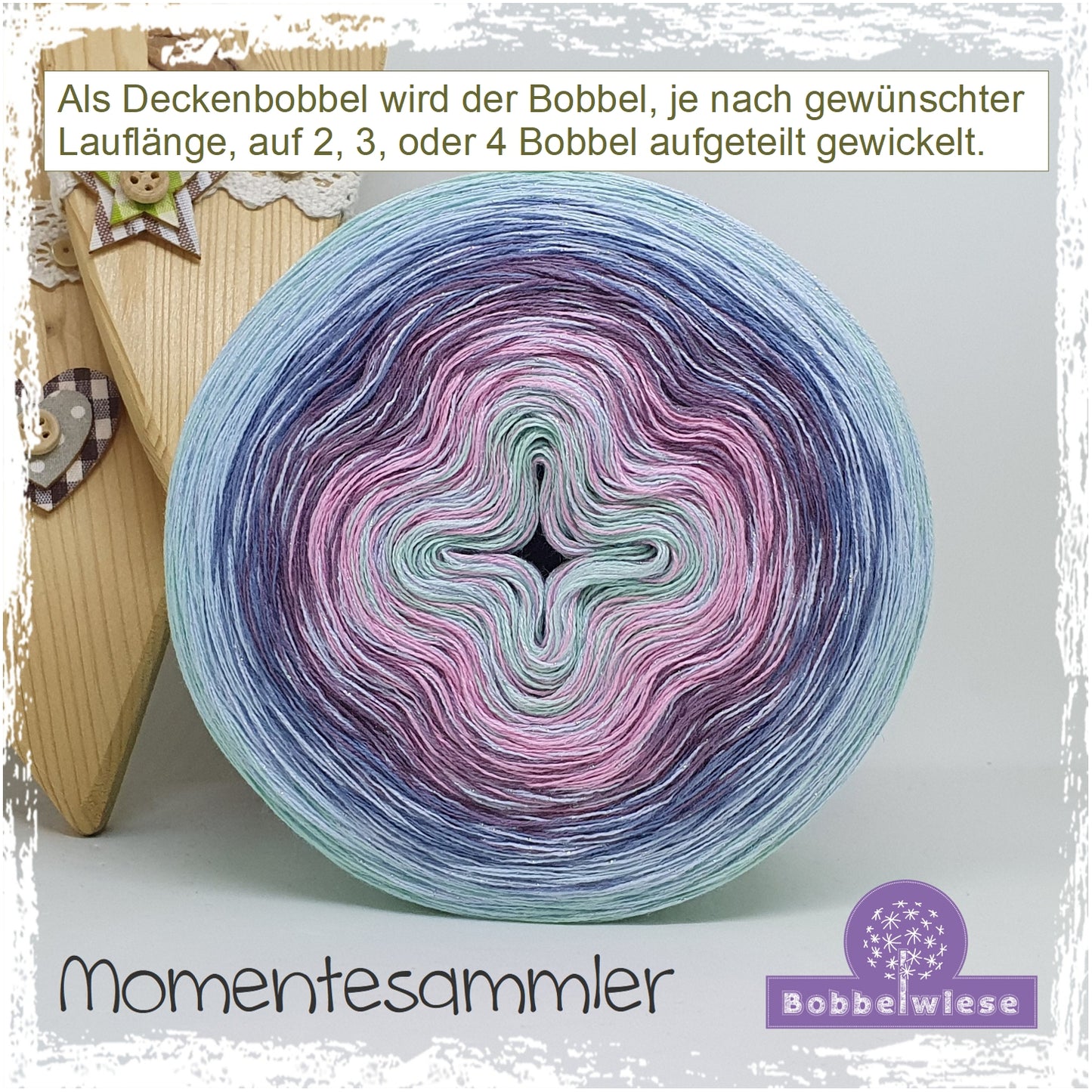 Deckenbobbel "Momentesammler", große Lauflängen, mehrteilig