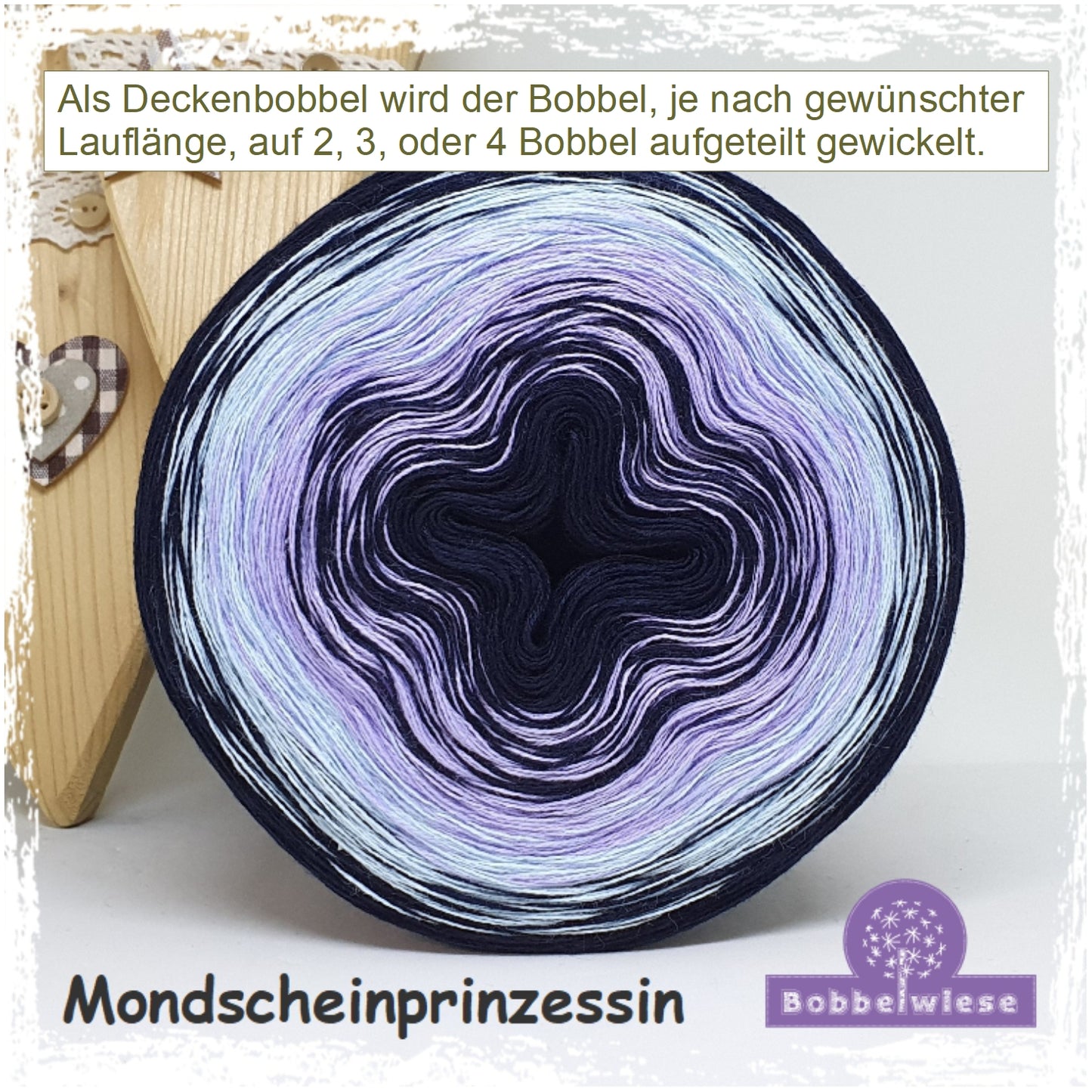 Deckenbobbel "Mondscheinprinzessin", ab 3000mLL