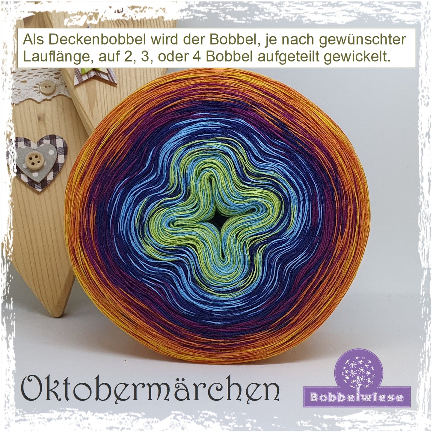 Deckenbobbel "Oktobermärchen", ab 3000mLL