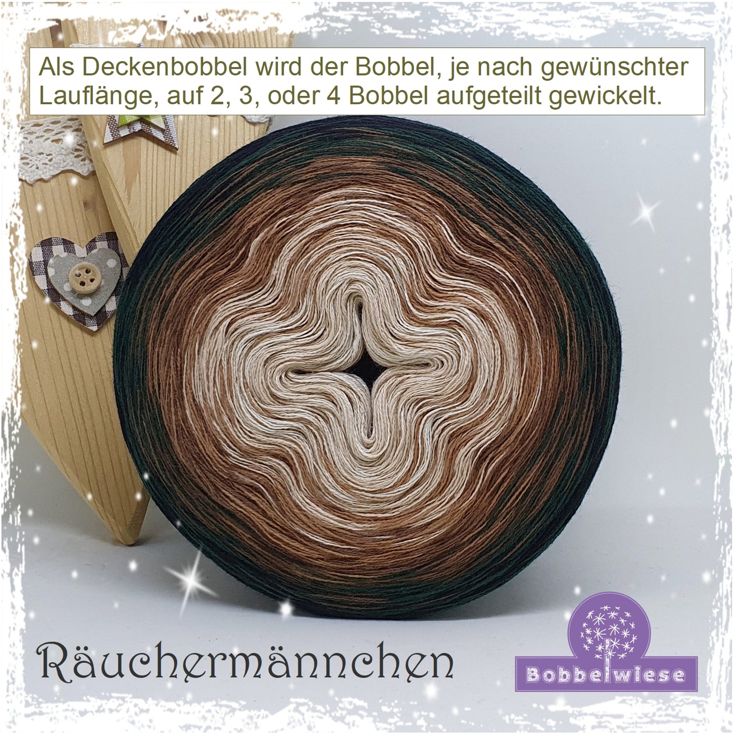 Deckenbobbel "Räuchermännchen", ab 3000mLL