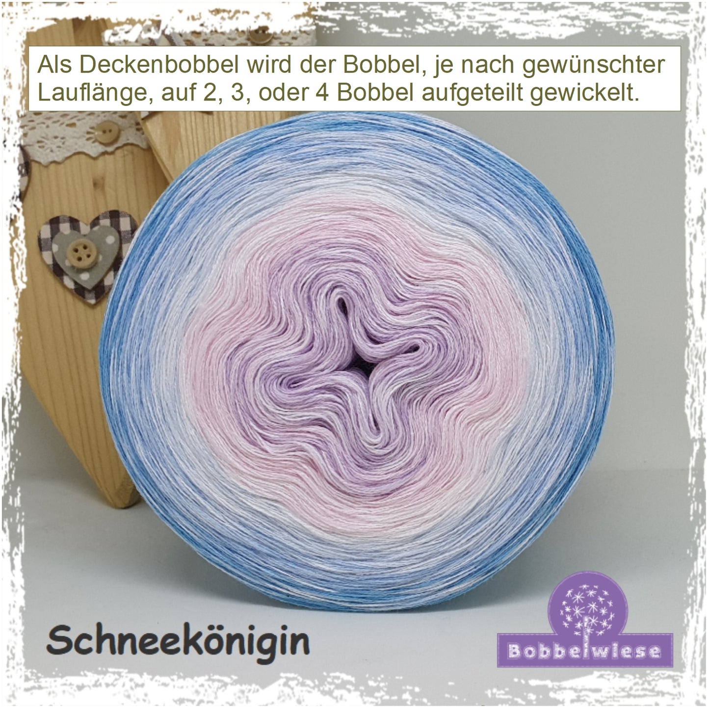 Deckenbobbel "Schneekönigin", ab 3000mLL