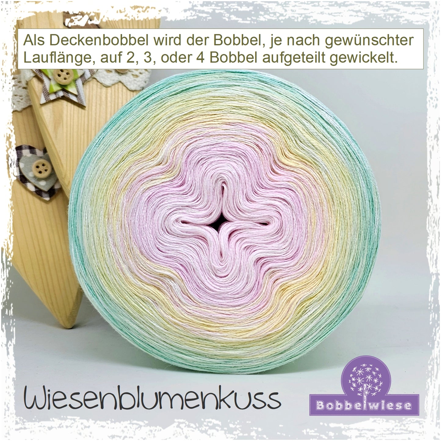 Deckenbobbel "Wiesenblumenkuss", ab 3000mLL