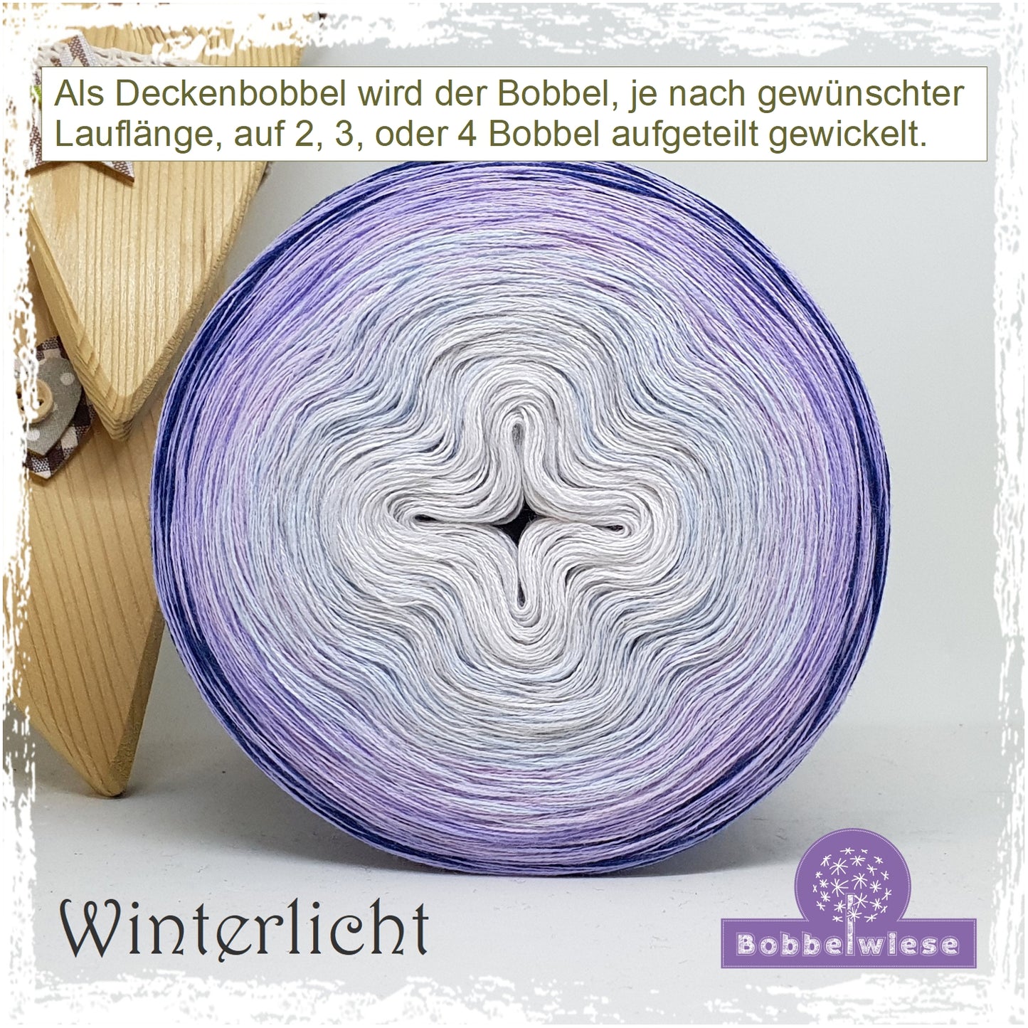 Deckenbobbel "Winterlicht", ab 3000mLL