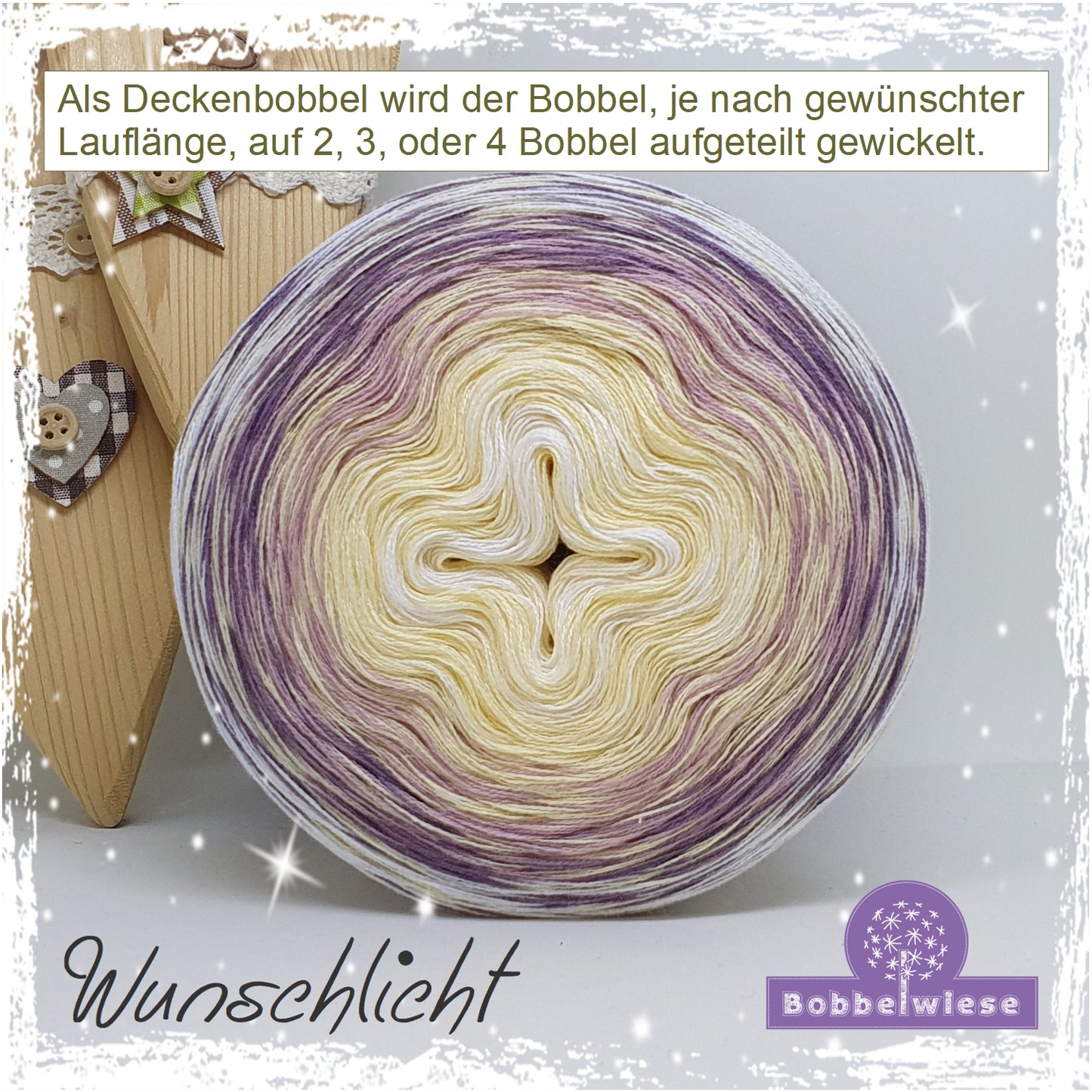 Deckenbobbel "Wunschlicht", ab 3000mLL