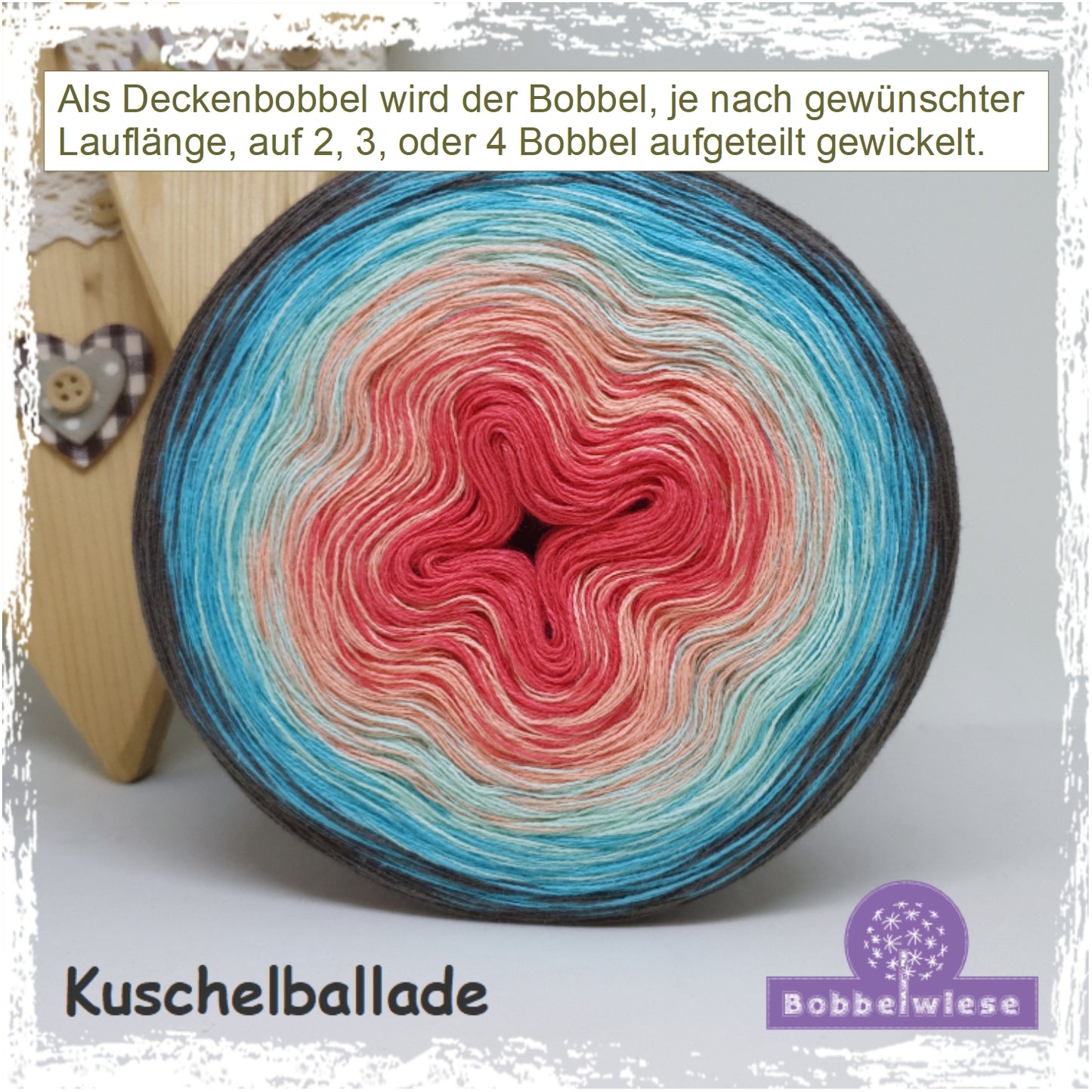 Deckenbobbel "Kuschelballade", große Lauflängen, mehrteilig