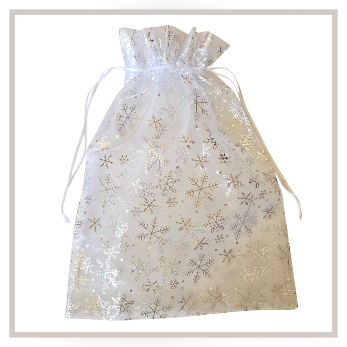 Geschenkset Bobbel "Mrs. Santas Kitchen" 4fädig, inkl. Geschenkbeutel "Nordic Winter"