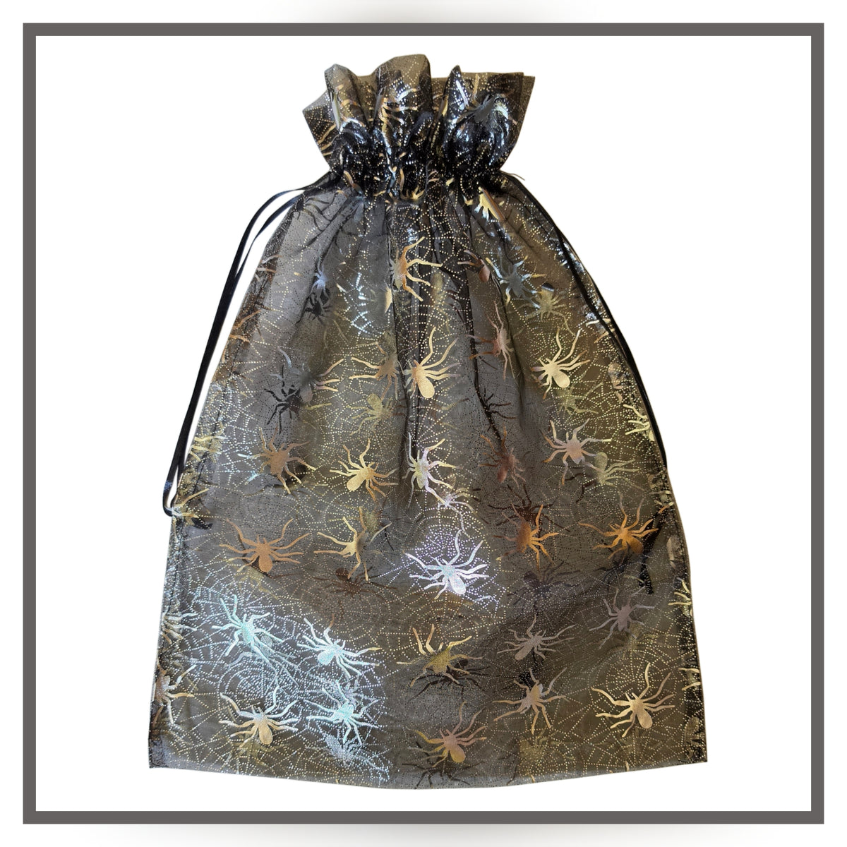 AKTION Geschenkset Bobbel "Witch Garden" 4fädig, inkl. Geschenkbeutel "Spinne"