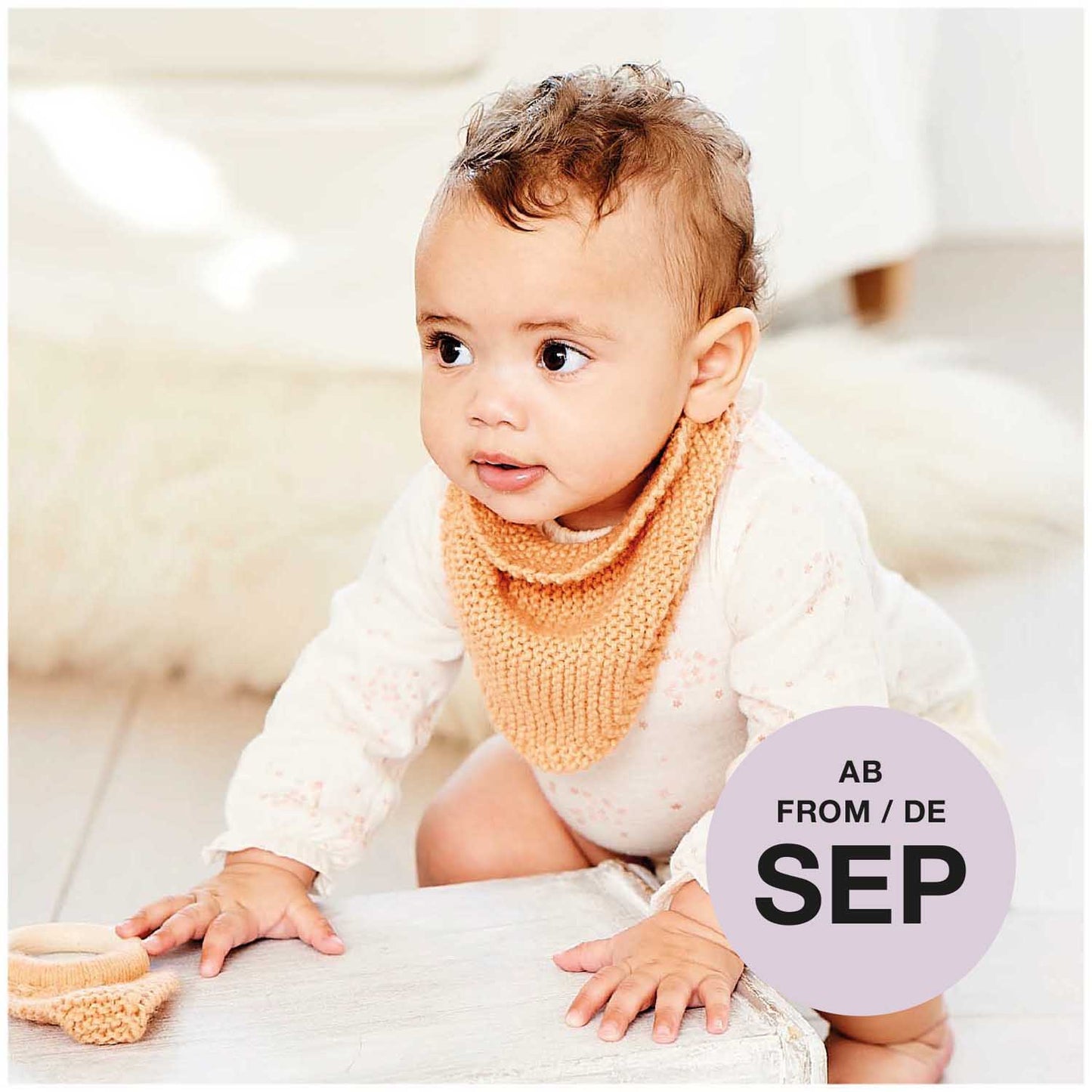 Rico Design Baby Dream dk uni - A Luxury Touch 50g 115m, apricot (014)