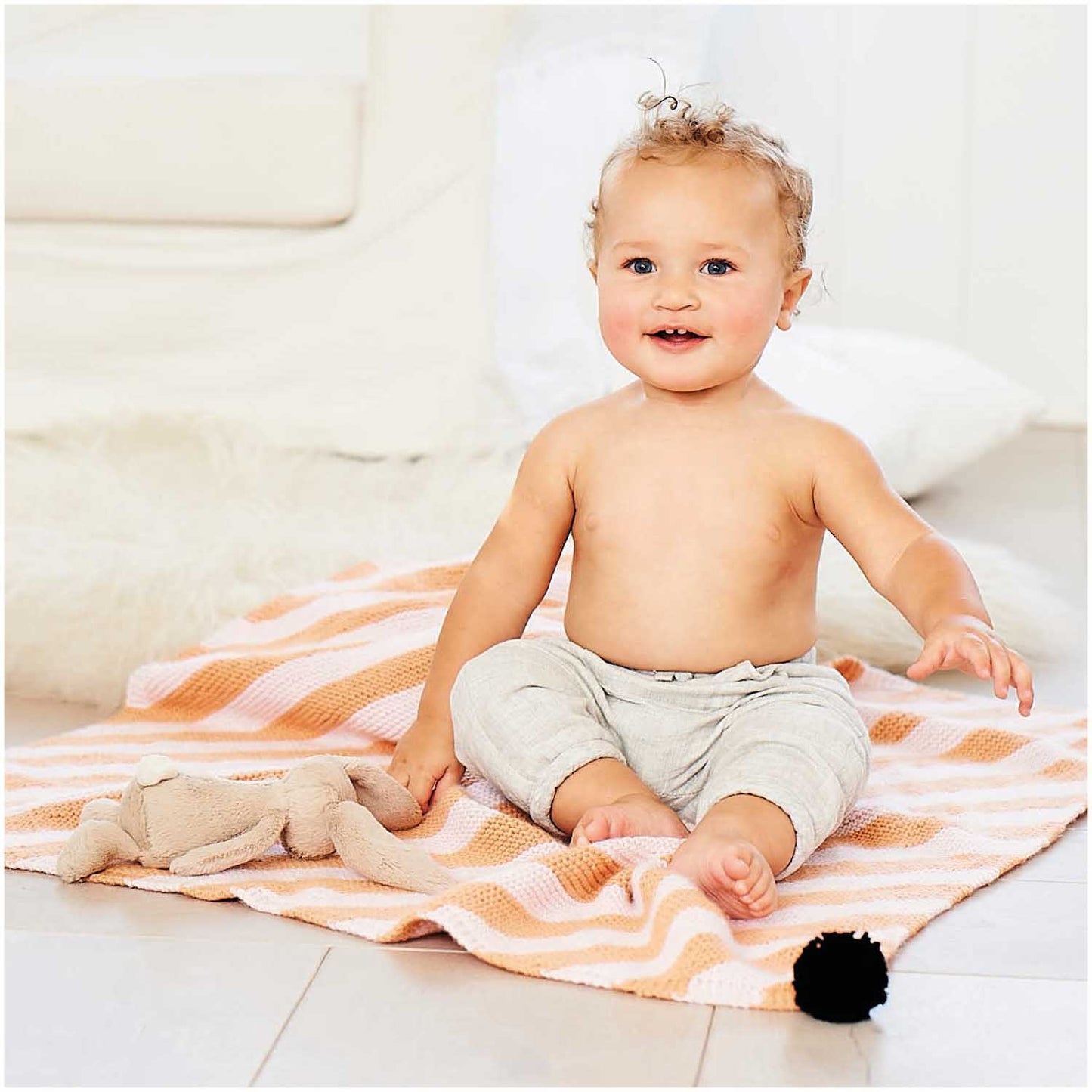 Rico Design Baby Dream dk uni - A Luxury Touch 50g 115m, apricot (014)