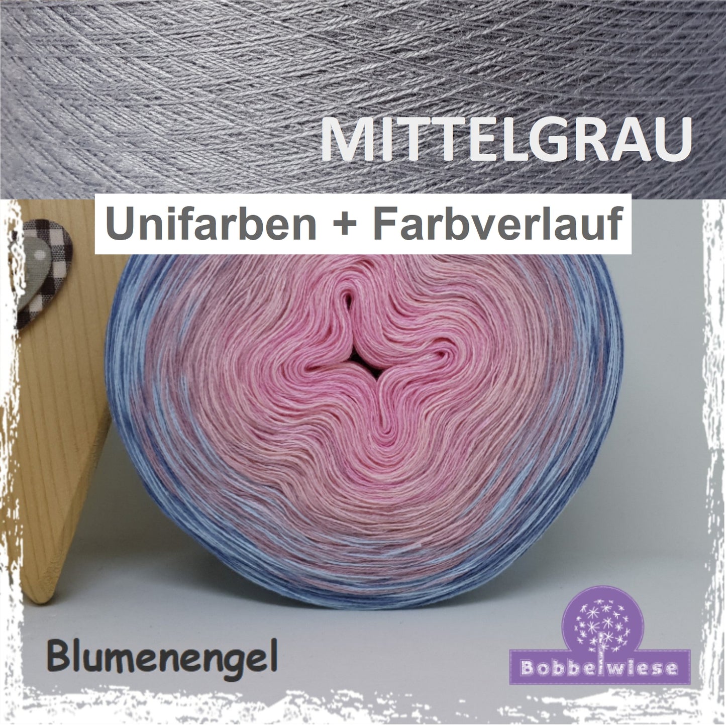 Bobbel-Set "Blumenengel", 4fädig