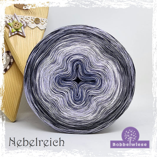 Bobbel "Nebelreich", Farbverlaufsgarn