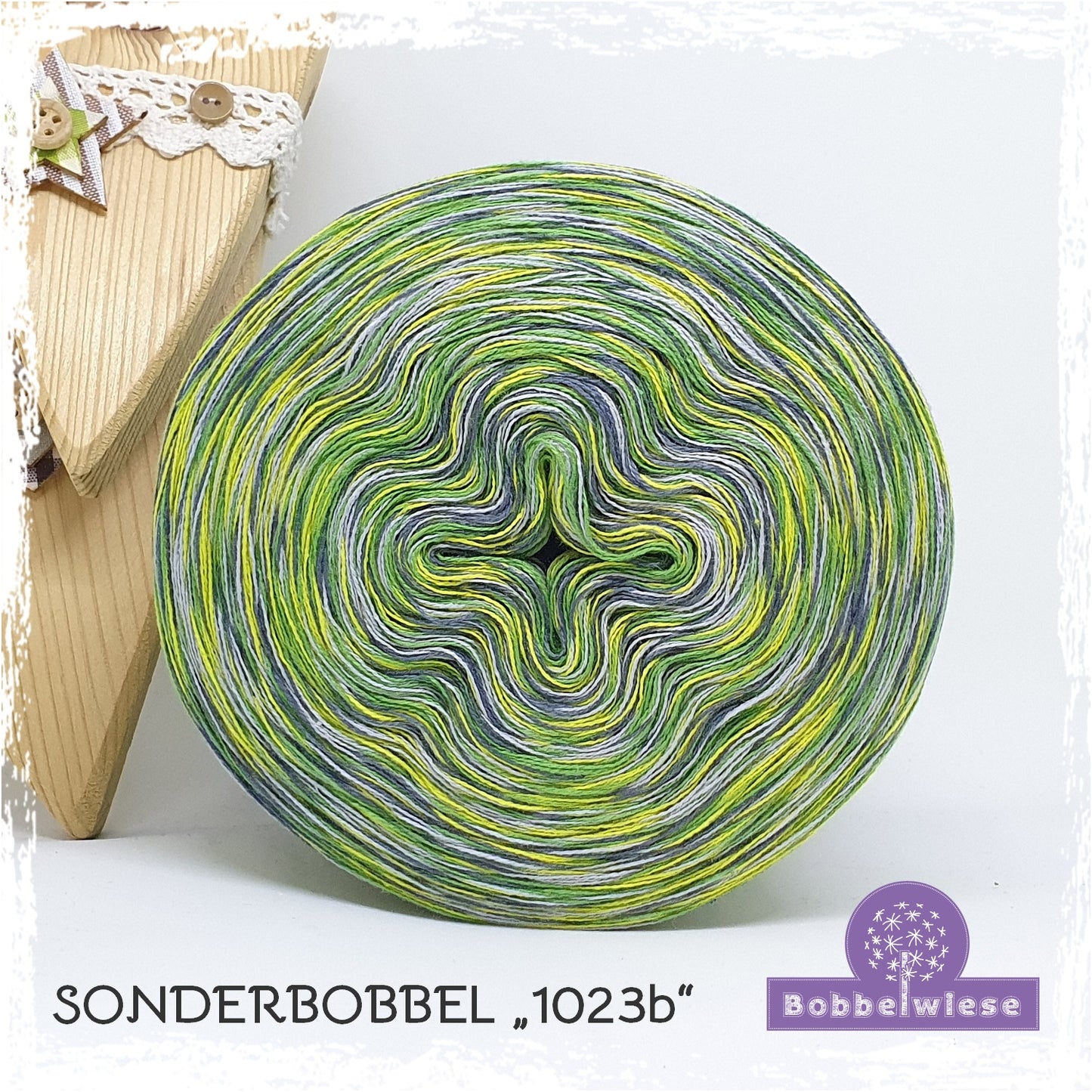 SONDERBOBBEL "1023b" meliert, 4fädig. Solange Vorrat reicht!