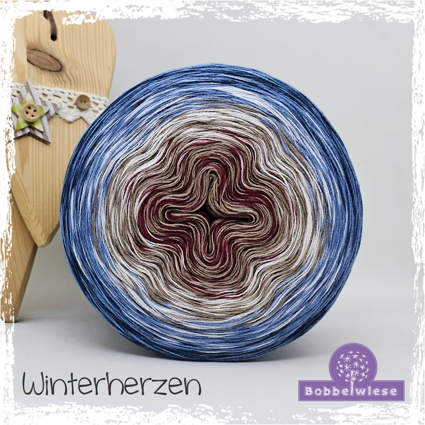 Bobbel "Winterherzen"