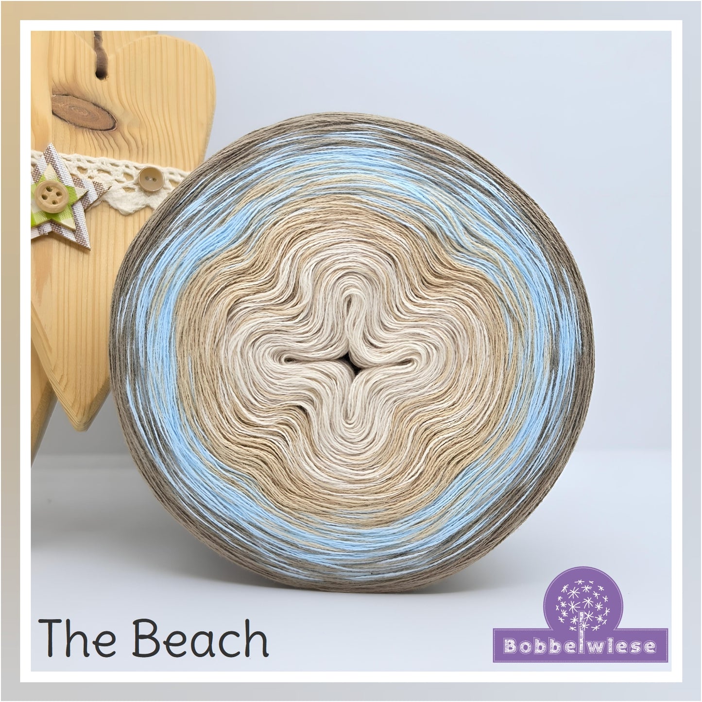 Bobbel "The Beach", Farbverlaufsgarn