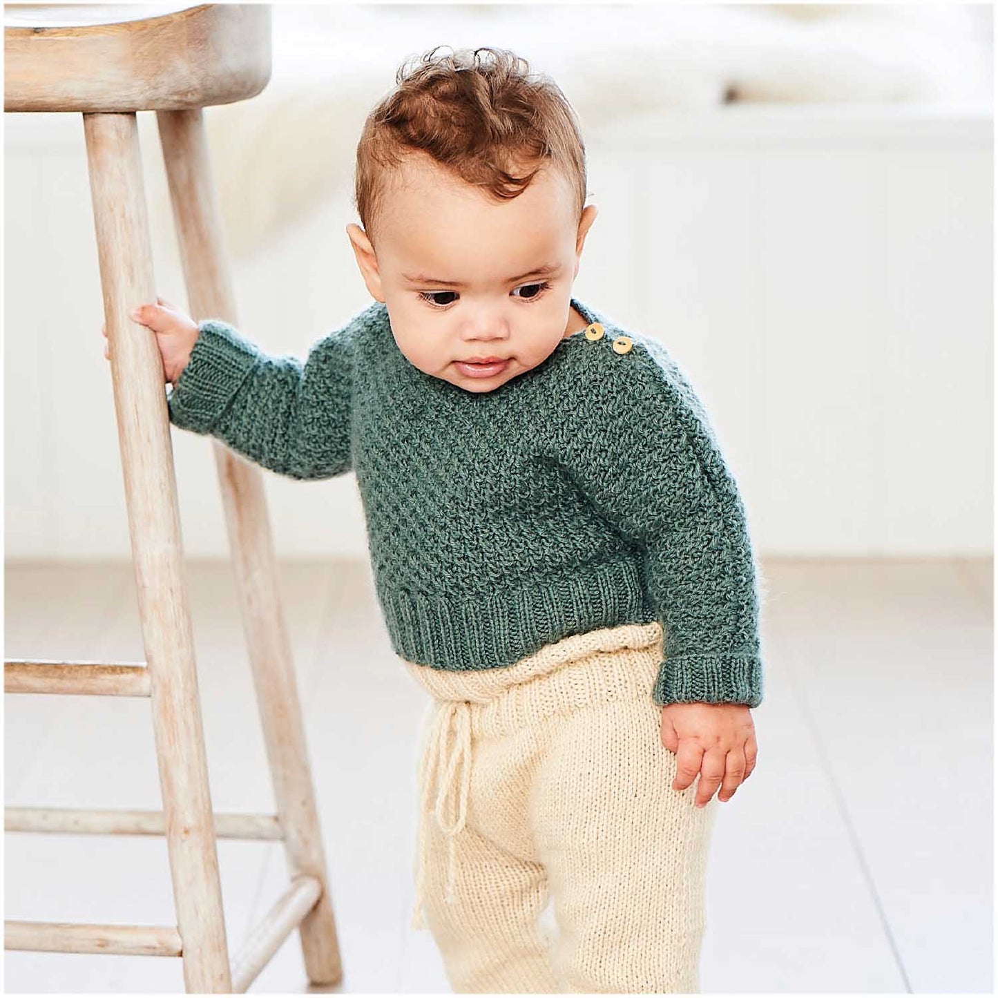 Rico Design Baby Dream dk uni - A Luxury Touch 50g 115m, creme (012)