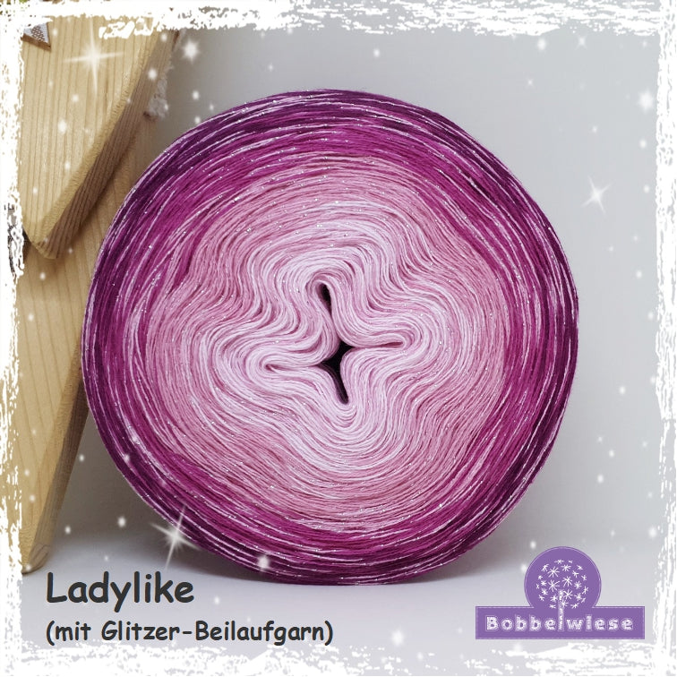Bobbel "Ladylike", inkl. Glitzergarn