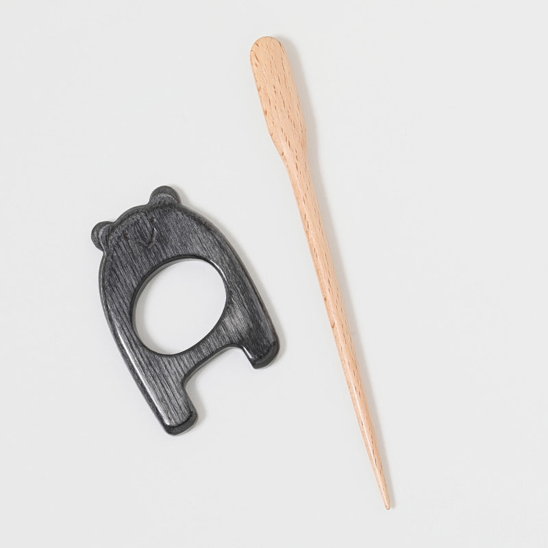Knit Pro Tuchnadel "Lazy Bear"