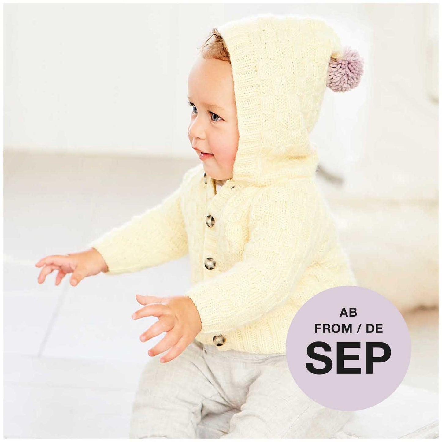 Rico Design Baby Dream dk uni - A Luxury Touch 50g 115m, vanille (013)