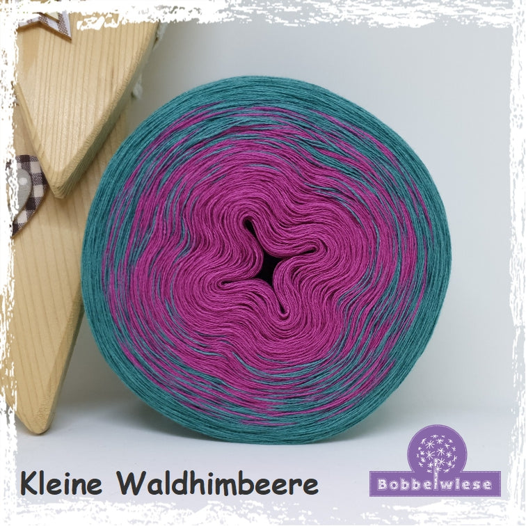 Bobbel "Kleine Waldhimbeere", Farbverlaufsgarn