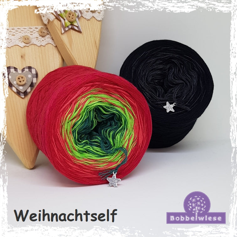 Bobbel-Set "Weihnachtself", 4fädig
