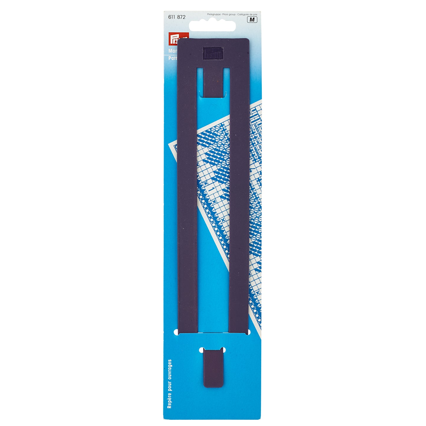 PRYM Markierschablone für Zählmuster, Strickschablone