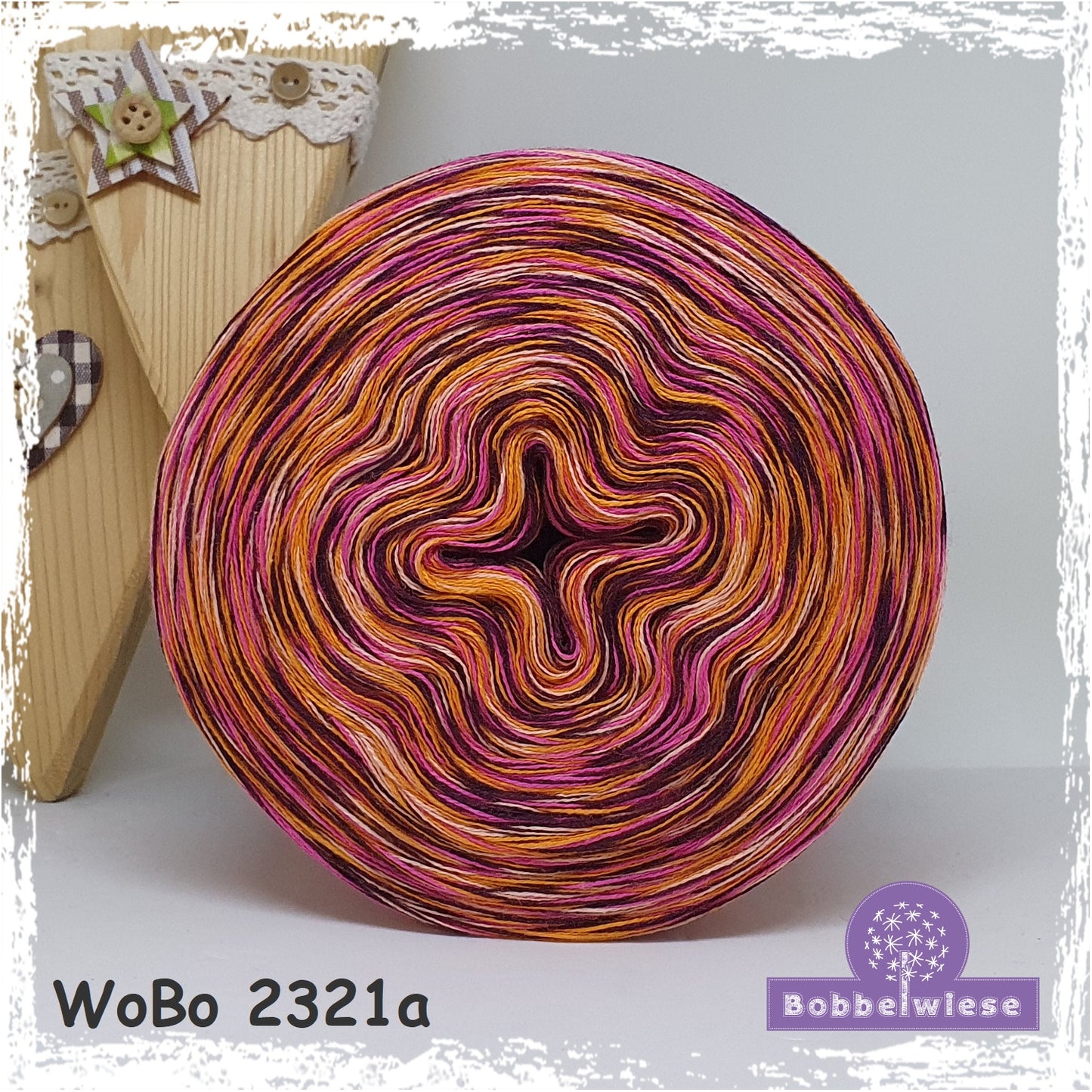 Bobbel meliert "WoBo 2321a"