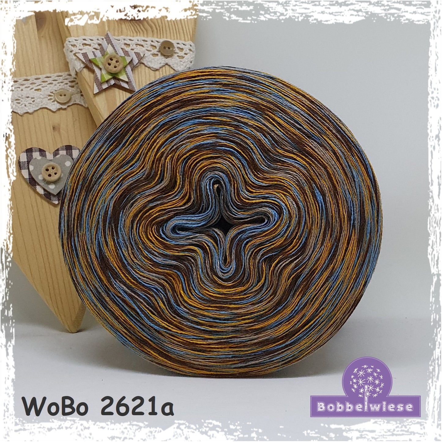 Bobbel meliert "WoBo 2621a"