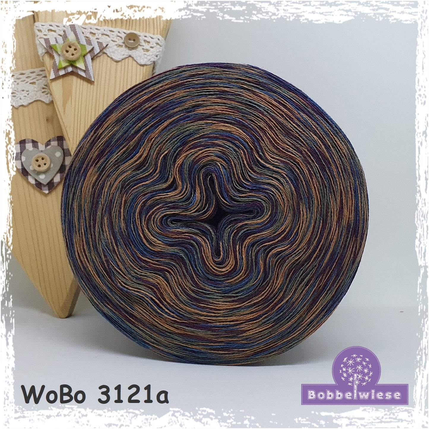 Bobbel meliert "WoBo 3121a"