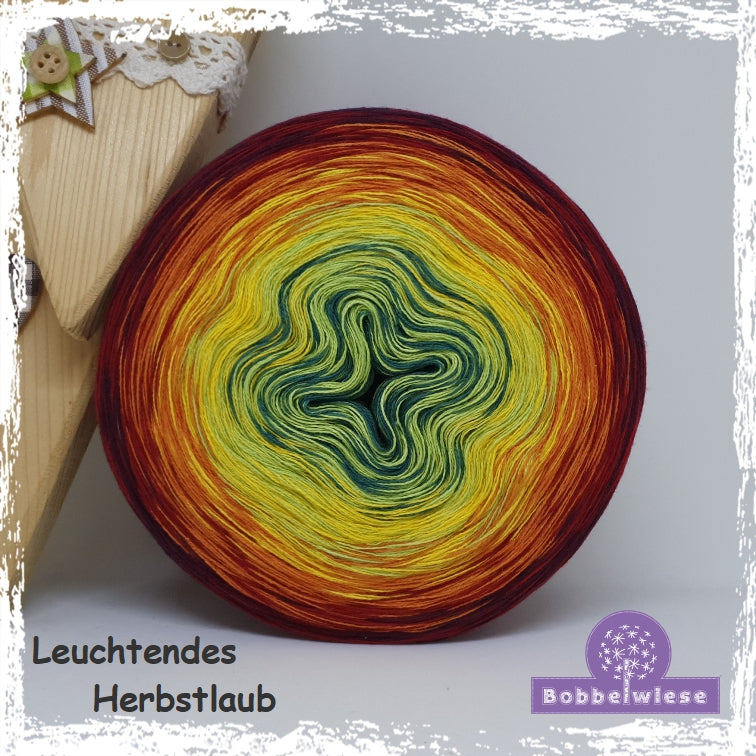 Bobbel "Leuchtendes Herbstlaub"