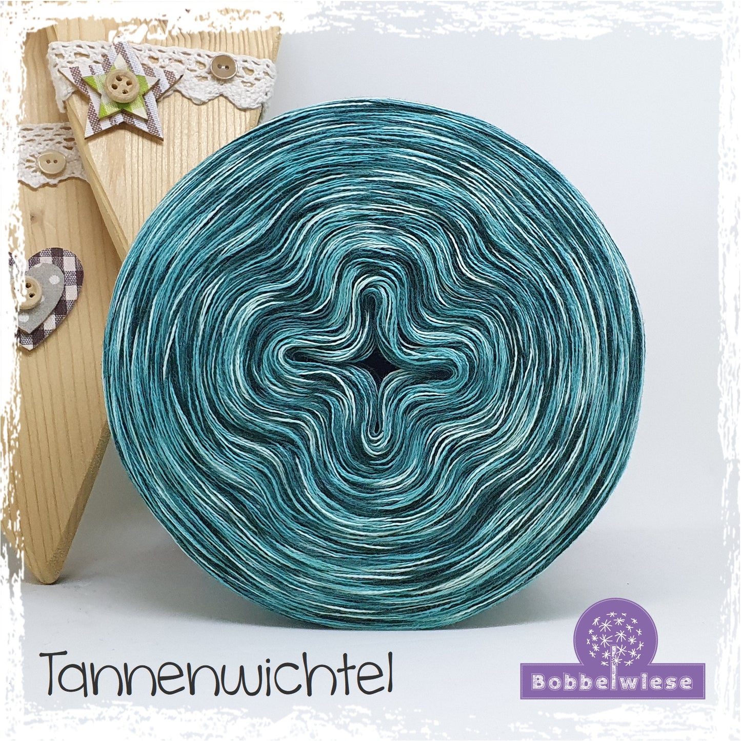 Bobbel meliert "Tannenwichtel"