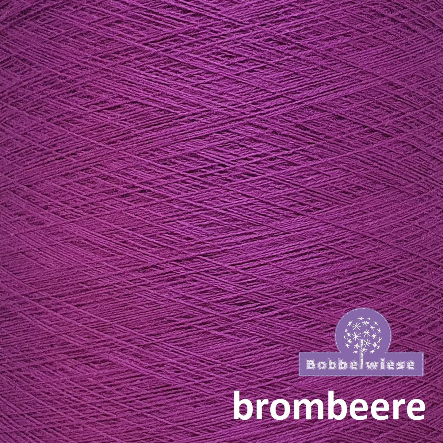 Bobbel "Unifarben: brombeere"