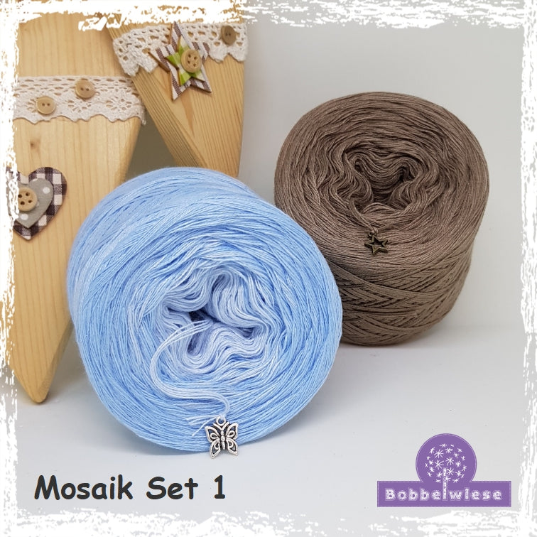 Bobbel "Mosaik-Set 1", 4fädig
