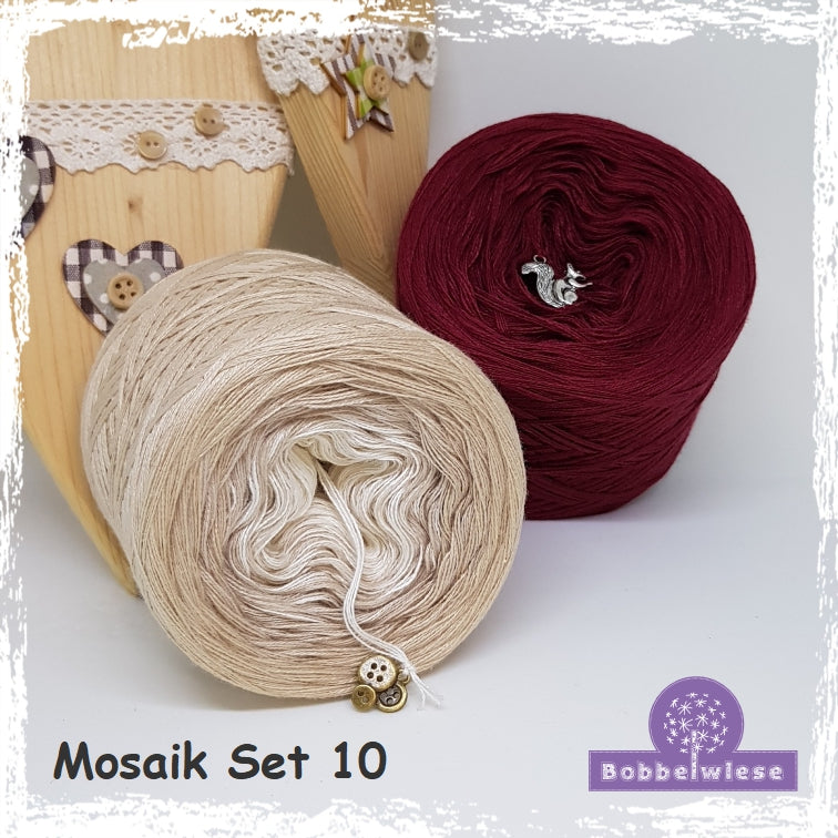 Bobbel "Mosaik-Set 10", 4fädig