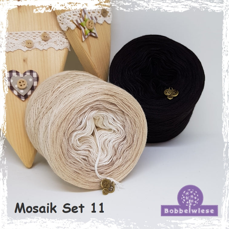 Bobbel "Mosaik-Set 11", 4fädig