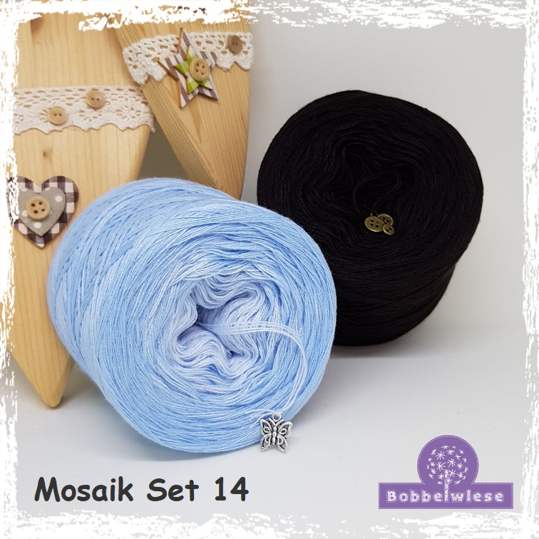Bobbel "Mosaik-Set 14", 4fädig