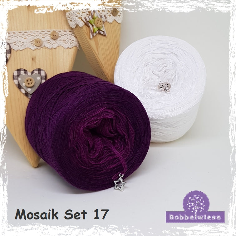 Bobbel "Mosaik-Set 17", 4fädig