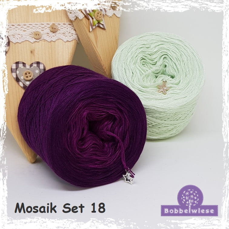 Bobbel "Mosaik-Set 18", 4fädig
