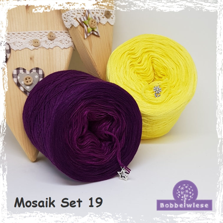 Bobbel "Mosaik-Set 19", 4fädig