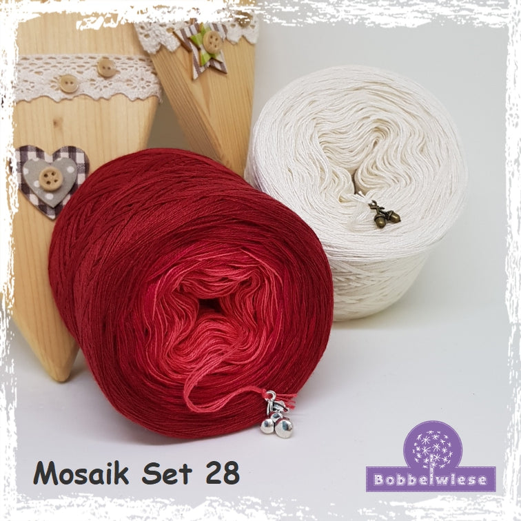 Bobbel "Mosaik-Set 28", 4fädig
