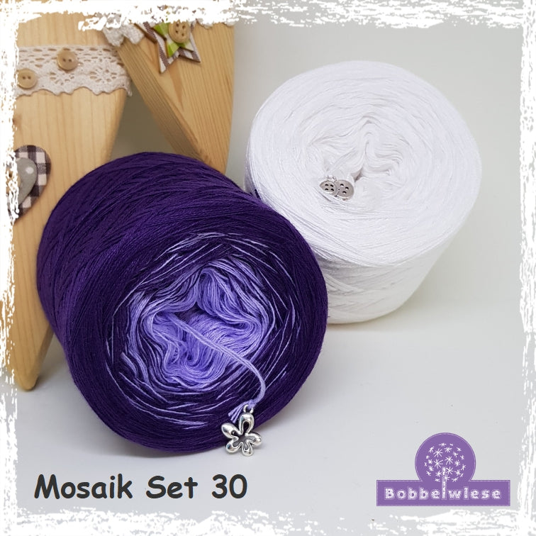 Bobbel "Mosaik-Set 30", 4fädig